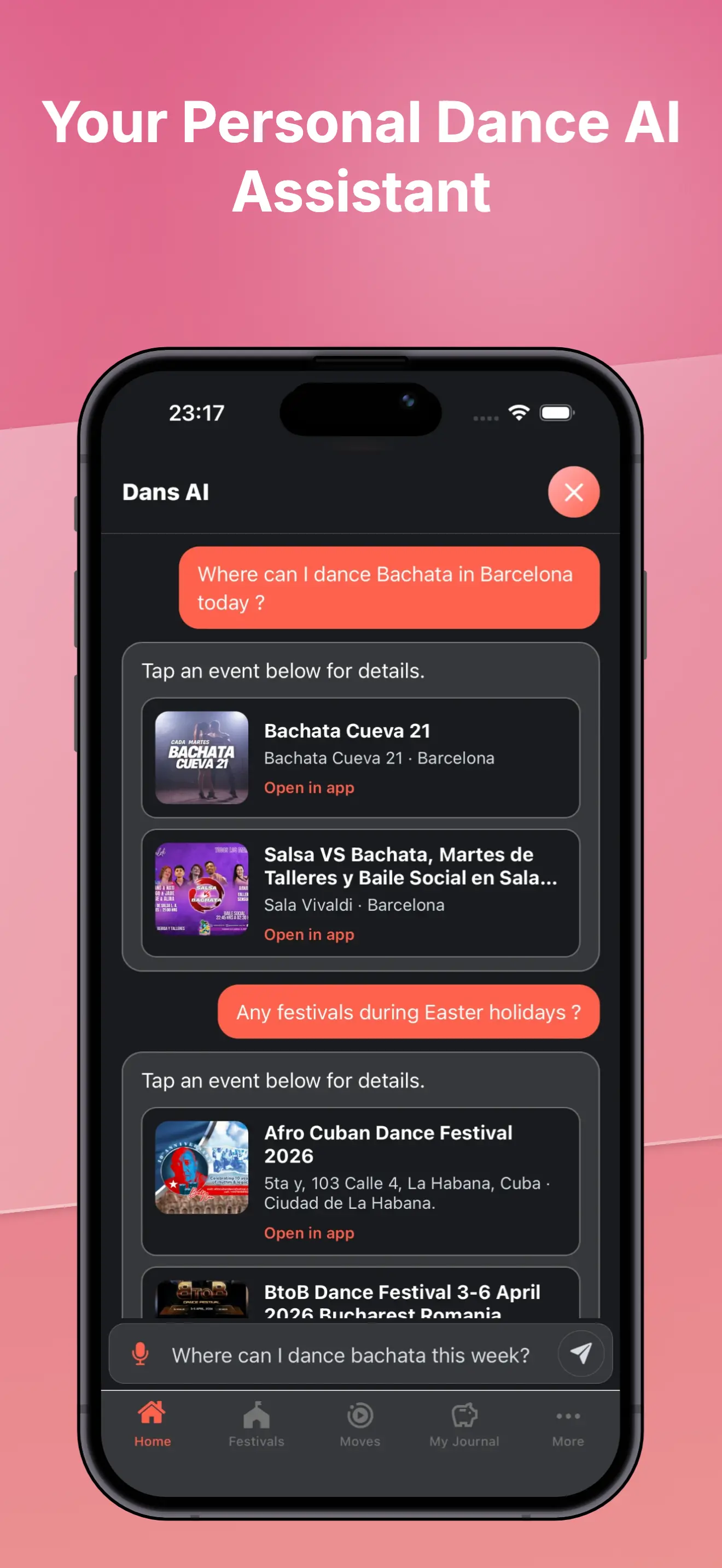 Find Salsa, Bachata, Kizomba Events Near You | Dans.App - Europe's ...